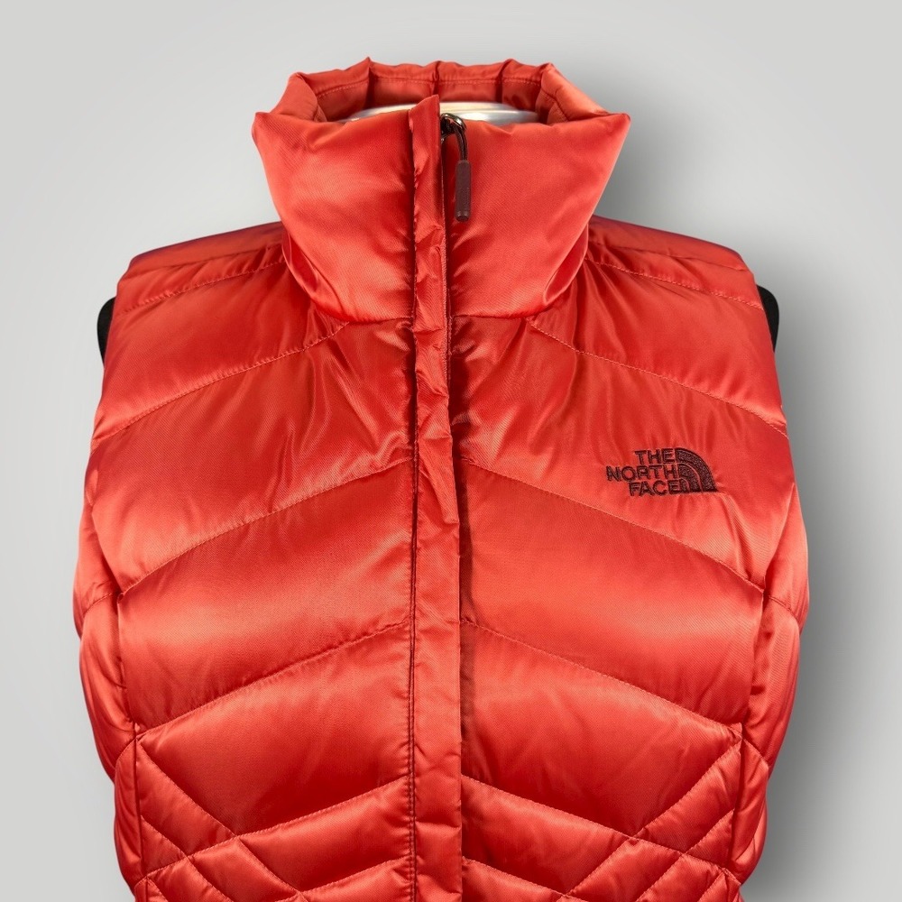 The North The North Face Womens Aconcagua Vest Down 550 Coral Outdoor size Small - Picture 2 of 11